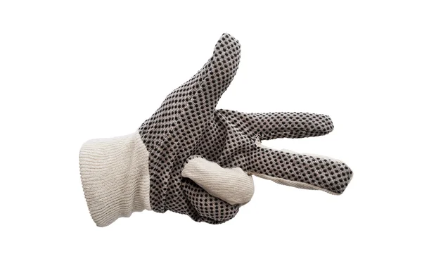 Work gloves isolated — Stock Photo, Image