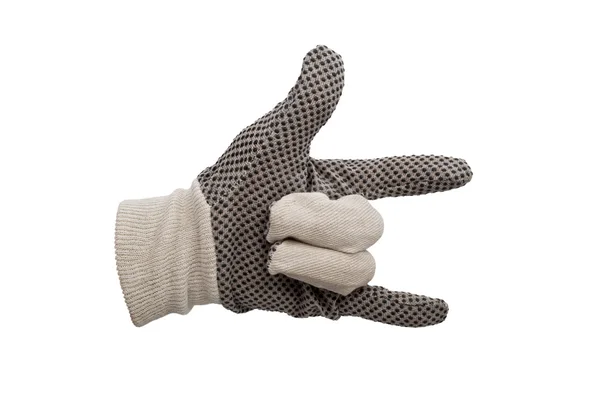 Work gloves isolated — Stock Photo, Image