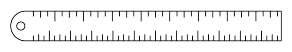 Bouwliniaal Icoon Lineair Pictogram Handgereedschap Vector Illustratie Meetgereedschap Icoon Witte — Stockvector