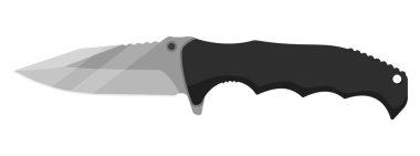 Jackknife knife. Cute jackknife knife isolated on white background. Vector illustration