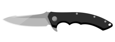 Jackknife. Cute jackknife isolated on white background. Vector illustration