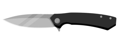 Jackknife. Cute jackknife isolated on white background. Vector illustration