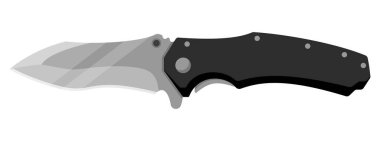 Jackknife. Cute jackknife isolated on white background. Vector illustration