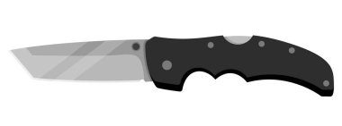 Jackknife. Cute jackknife isolated on white background. Vector illustration