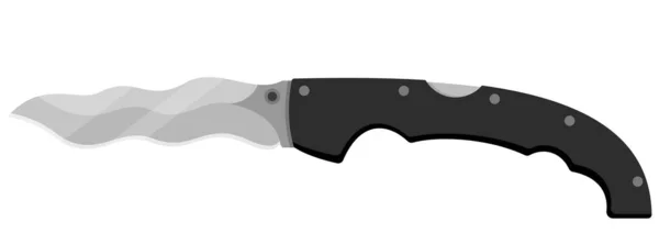 Jackknife Cute Jackknife Isolated White Background Vector Illustration — Image vectorielle