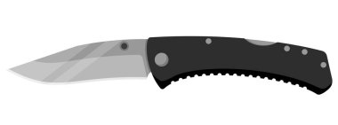 Jackknife. Cute jackknife isolated on white background. Vector illustration