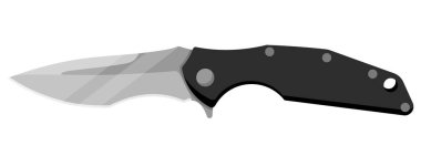 Jackknife. Cute jackknife isolated on white background. Vector illustration