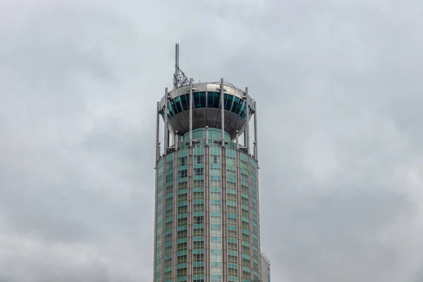 Μόσχα Ρωσία 2021 Πύργος Swissotel Krasnye Holmy Είναι Ένα Όροφο — Φωτογραφία Αρχείου