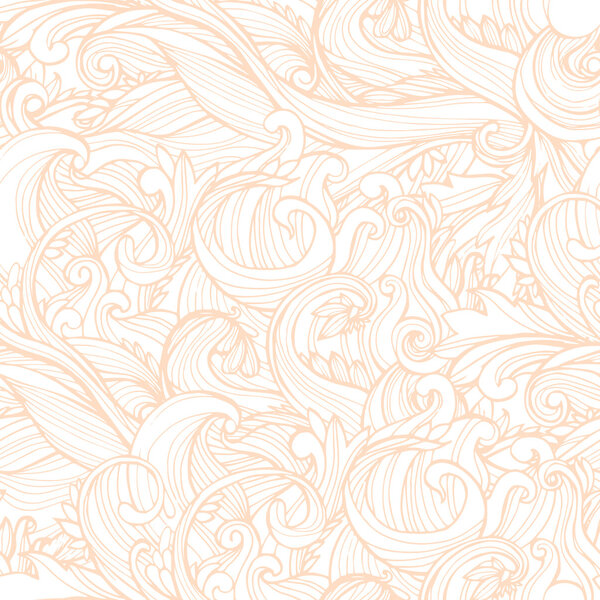 Seamless abstract hand-drawn pattern.
