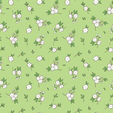 Kusursuz çiçek deseni.