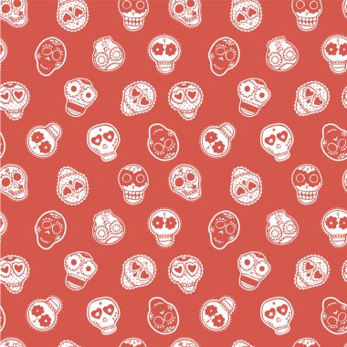 Meksikalı kafatasları ile Seamless Modeli