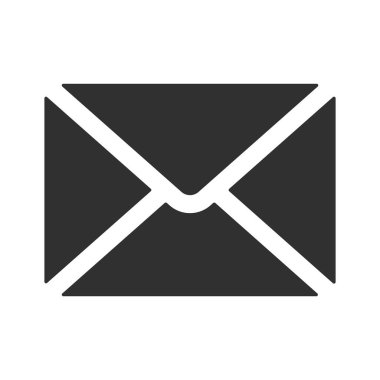 Posta simgesi. e- posta simgesi vektörü. E- posta simgesi. Zarf illüstrasyonu