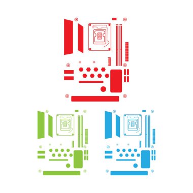 Anakart Yüksek Çözünürlüklü Logo Tasarımı
