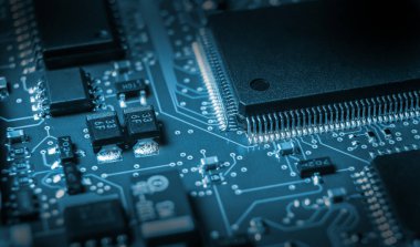 aktif ve pasif yüzey bileşenlerine sahip elektronik pano kapatılacak