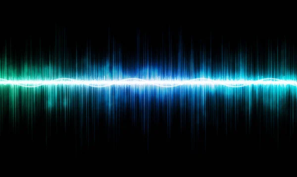 Γραμμικό Ηχητικό Κύμα Αφηρημένο Υπόβαθρο Τεχνολογία Φωνητικής Μουσικής Σχεδιασμός Ηχητικών Εικόνα Αρχείου