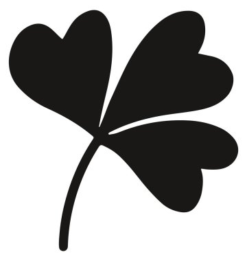 Üç Yaprak yonca simgesi