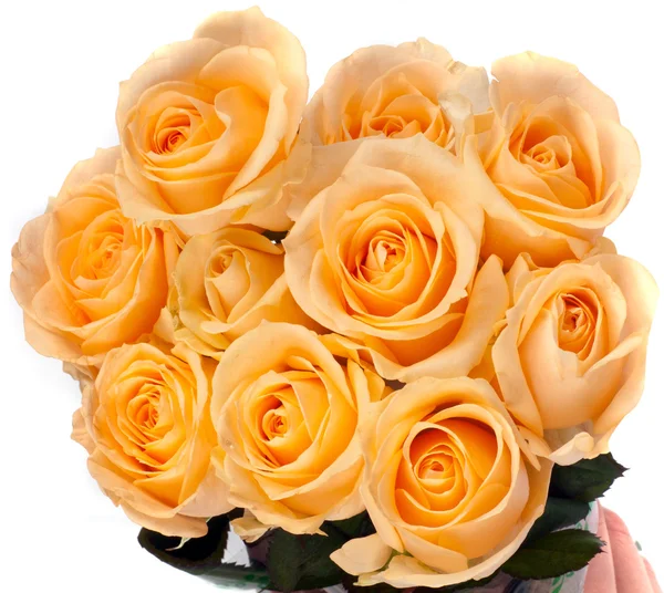 Букет желтых роз — стоковое фото
