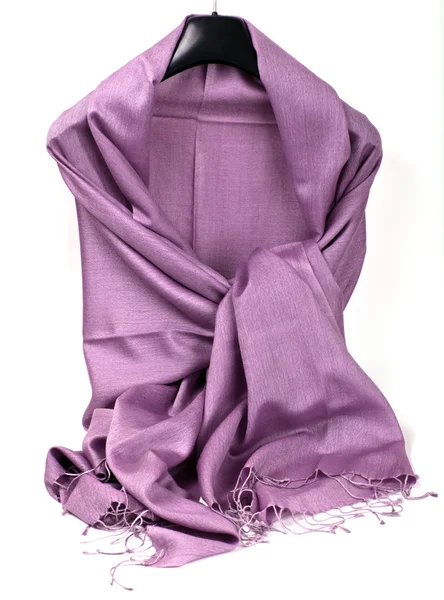 紫色的围巾 — 图库照片