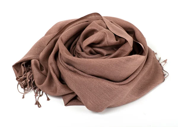 Коричневый шарф — стоковое фото