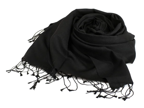 Černý šátek — Stock fotografie