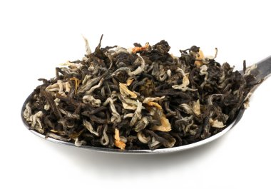 çay gevşek kuru çay yaprakları