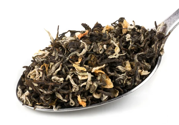 Tea loose dried tea leaves — Stock Photo, Image