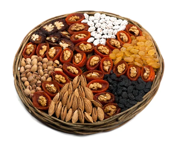 Different dried fruits — Stock Photo, Image