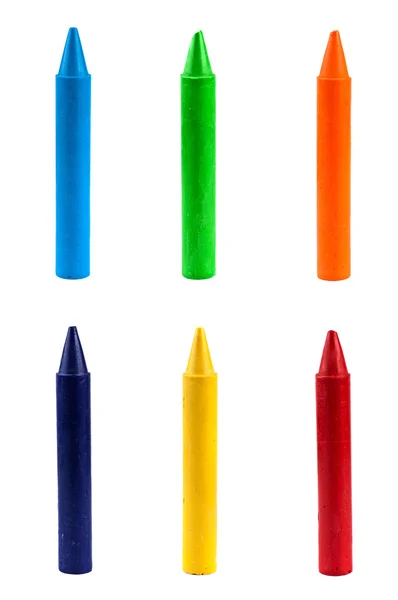 Цветной восковой карандаш — стоковое фото