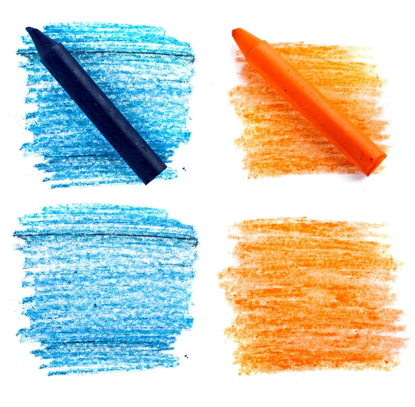 Цветной восковой карандаш — стоковое фото
