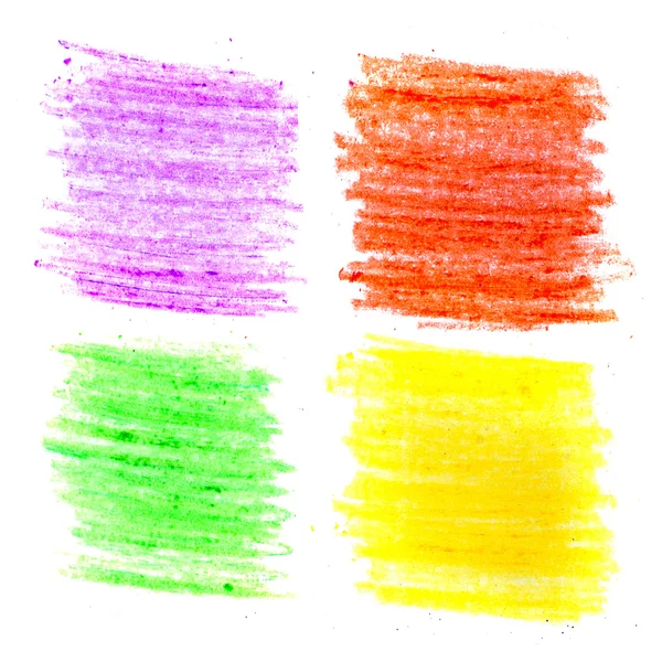 renkli mum fırça darbeleri