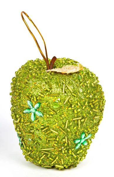 Manzana verde de Navidad — Foto de Stock