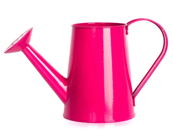 Pink watering can — Stock Photo, Image