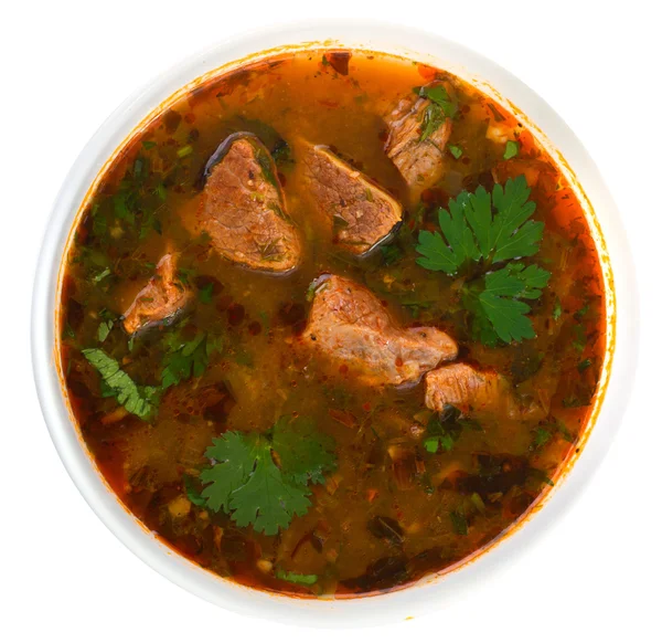 Sopa de goulash — Fotografia de Stock