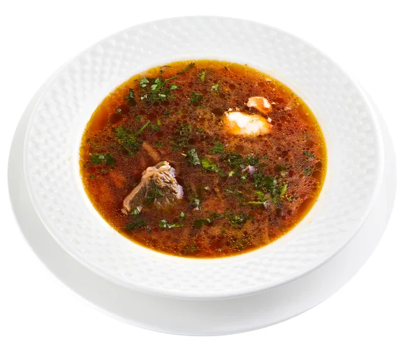 Goulash soup — Stock Photo, Image