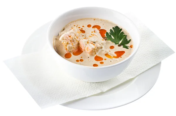 Kalakeitto - Finnish Fish Soup with Salmon — Stock Photo, Image