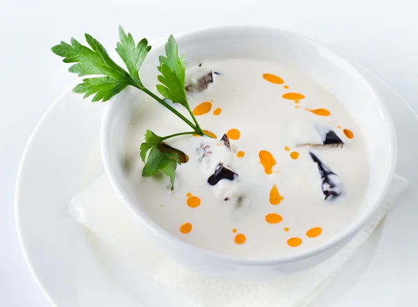 Sopa de crema de hongos —  Fotos de Stock