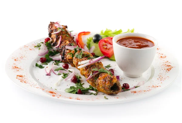 Kebab aislado —  Fotos de Stock