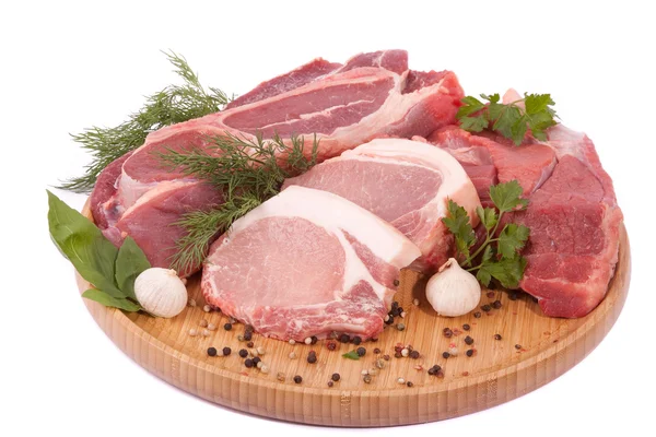 Carne fresca cruda Imagen de stock
