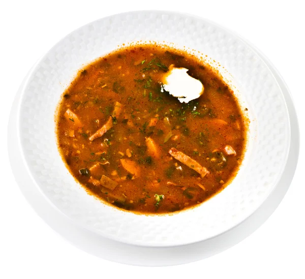 Gulash soppa — Stockfoto