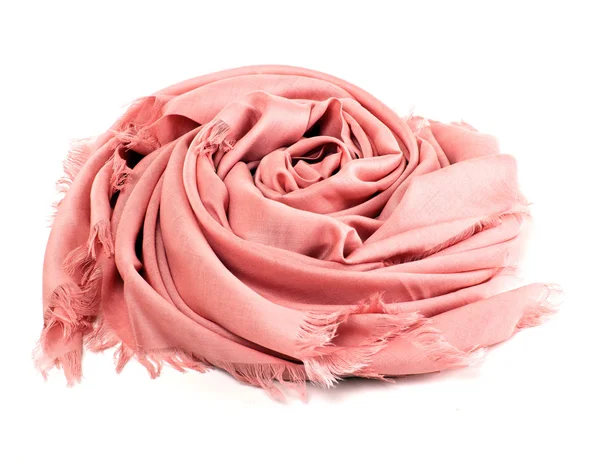 Pink scarf — Stockfoto