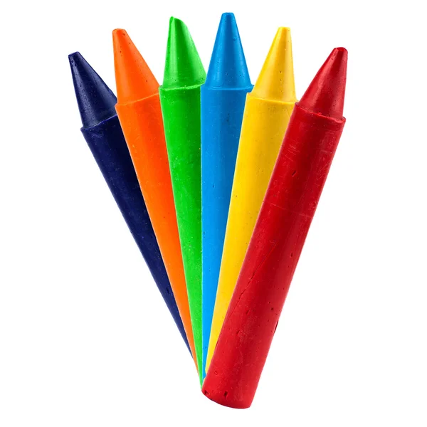 Lápis de vax colorido — Fotografia de Stock