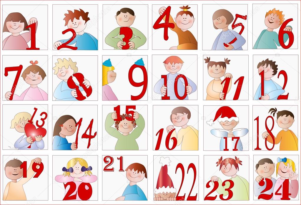 Baby Advent calendar