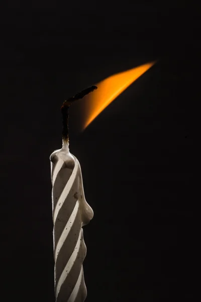 Burning Candle — Stock Photo, Image