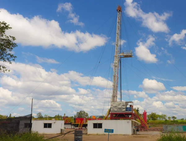 The geological exploration drilling small. — Stock Photo, Image