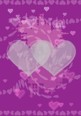 Kalpler doku arka plan