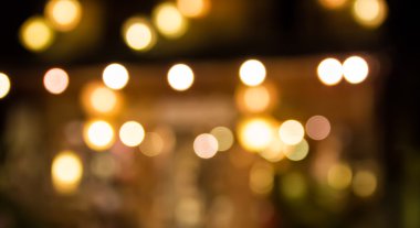 yuvarlak bokeh arka plan ışık