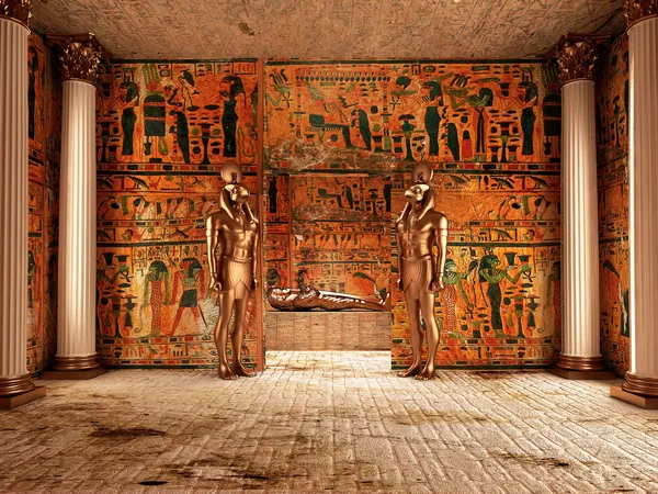 Pharaoh's Tomb ( 3d rendering ) — Stock Photo, Image