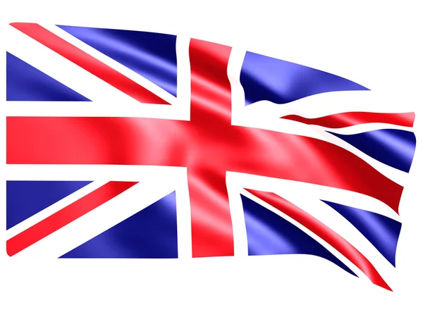 Flag of United Kingdom ( 3d rendering ) — Stock Photo, Image
