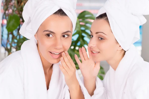 Women at spa — Stock Photo, Image