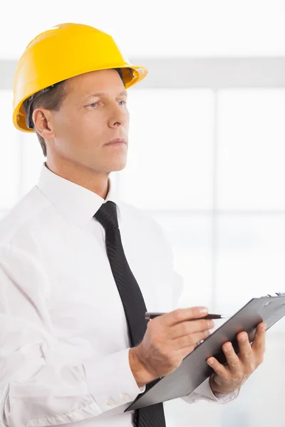 Construction foreman — Stock Photo, Image